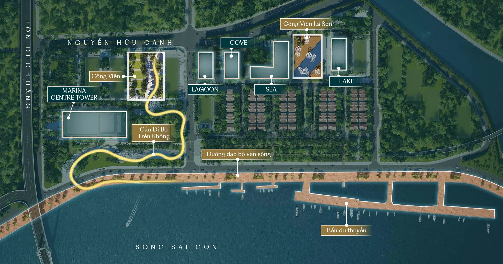 MẶT BẰNG DỰ ÁN GRAND MARINA SAIGON