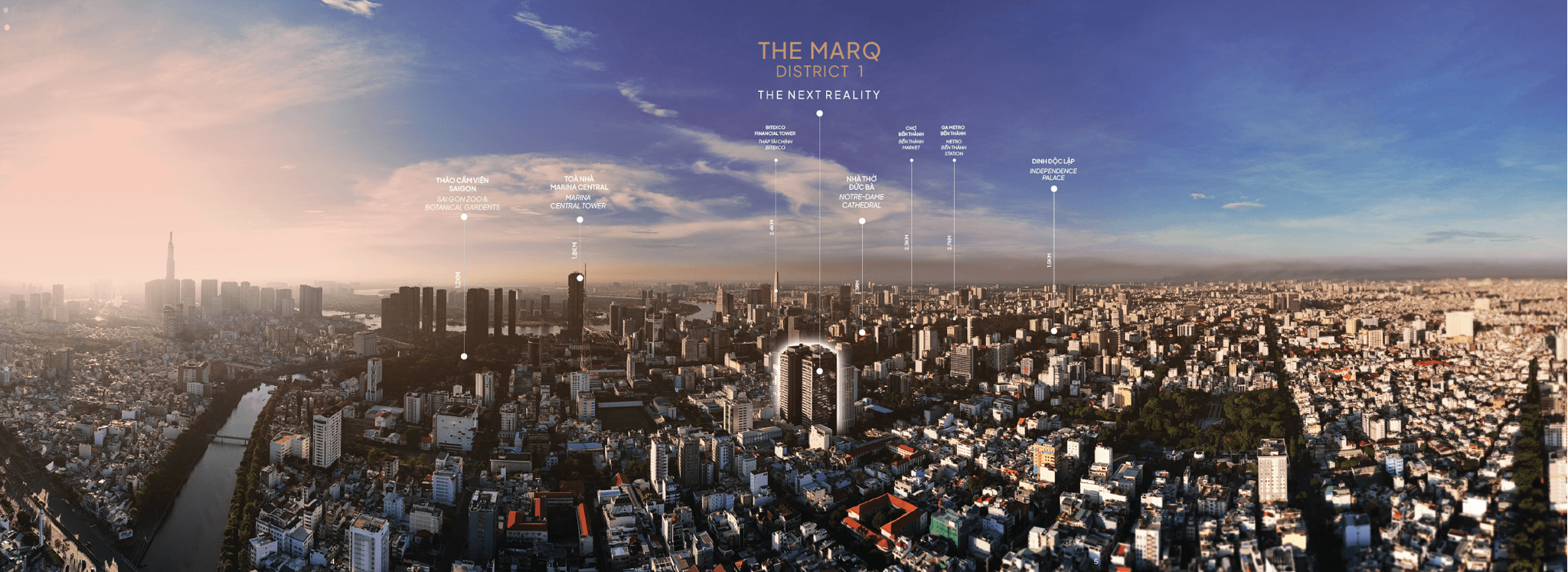 Vị trí The MarQ